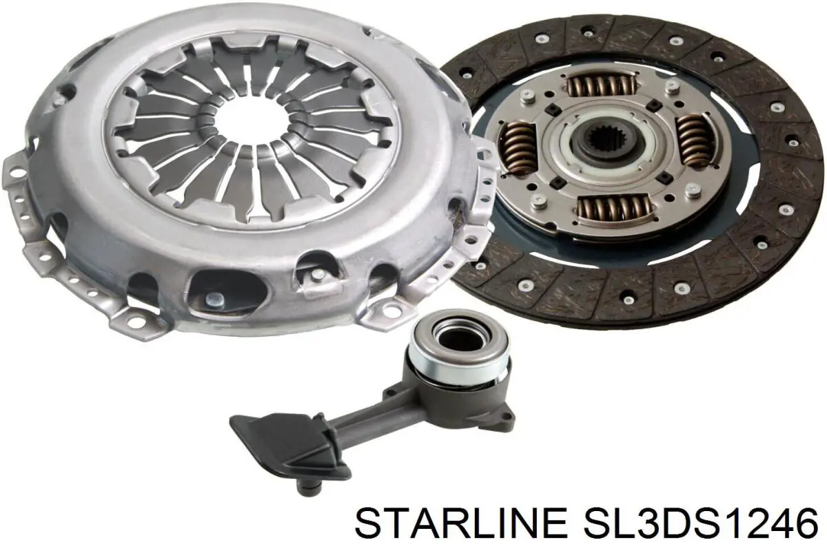 Комплект зчеплення (3 частини) Starline SL3DS1246 ціна, від 183.22 USD