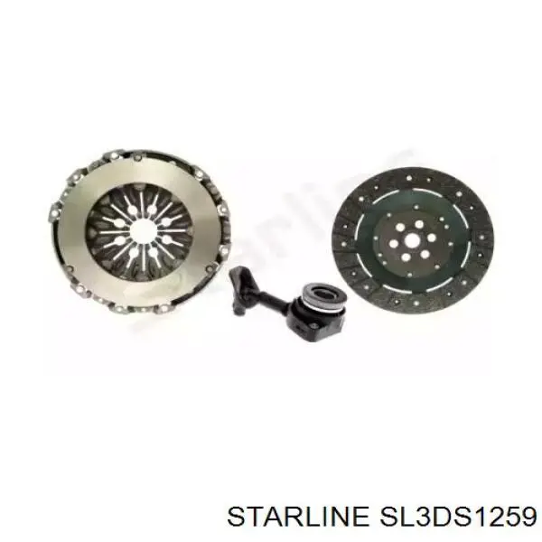 Комплект зчеплення (3 частини) Ford 1892437 ціна, від 173.59 USD