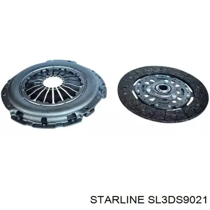 Купити SL3DS9021 Starline Комплект зчеплення (диск, корзина, підшипник)