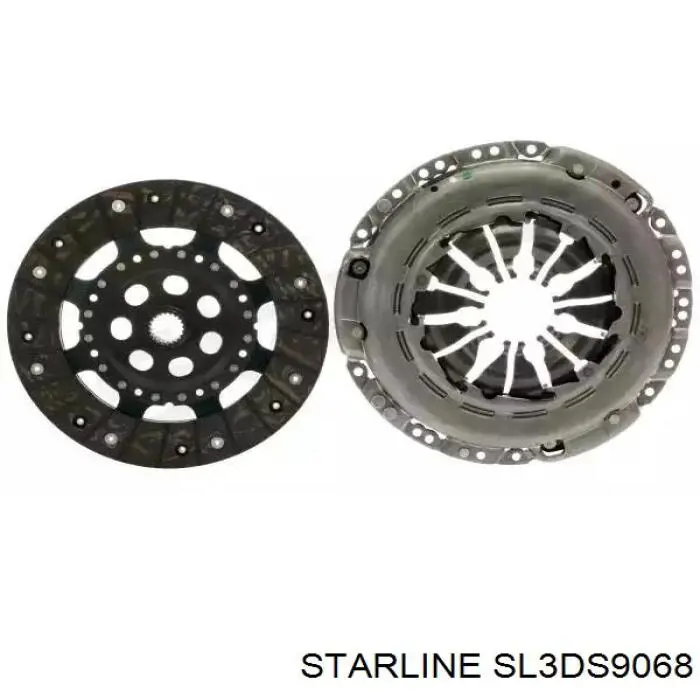 Комплект зчеплення (3 частини) Starline SL3DS9068 ціна, від 108.50 USD