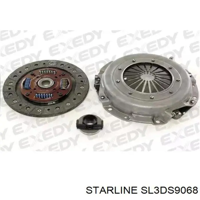 Купити SL3DS9068 Starline Комплект зчеплення (диск, корзина, підшипник)