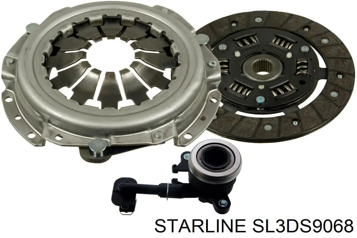 Комплект зчеплення (3 частини) Starline SL3DS9068 ціна, від 108.50 USD