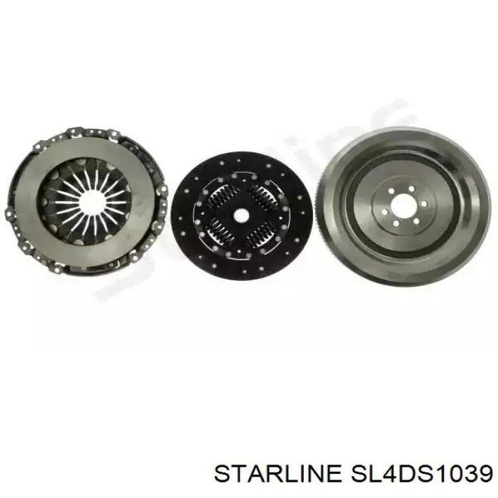 Комплект зчеплення (3 частини) Starline SL4DS1039 ціна, від 182.13 USD