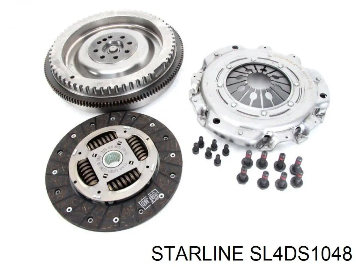 Купити SL4DS1048 Starline Комплект зчеплення (диск, корзина, підшипник)