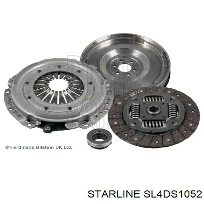 SL4DS1052 Starline комплект зчеплення (3 частини)
