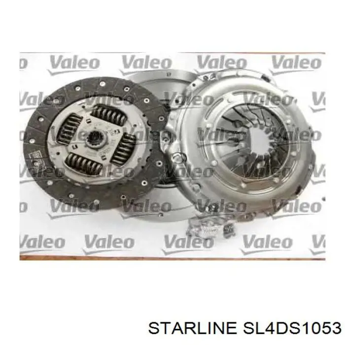 Купити SL4DS1053 Starline Комплект зчеплення (диск, корзина, підшипник)