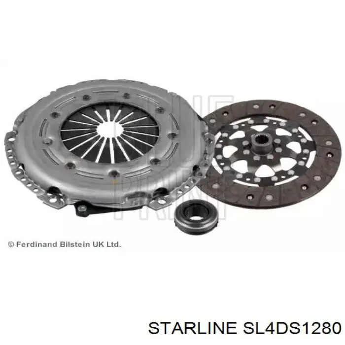 Комплект зчеплення (3 частини) Starline SL4DS1280 ціна, від 381.89 USD