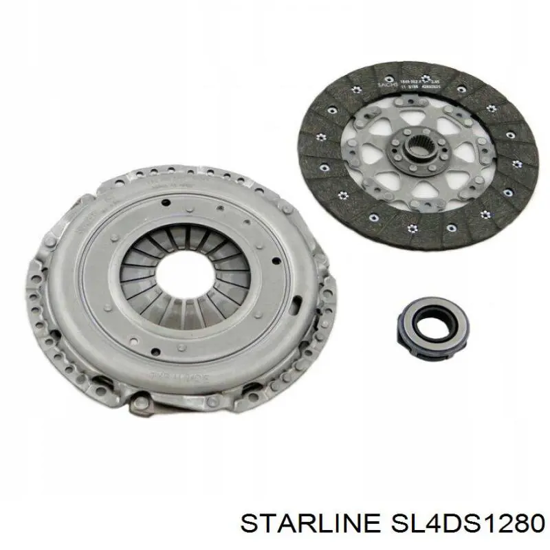 Купити SL4DS1280 Starline Комплект зчеплення (диск, корзина, підшипник)