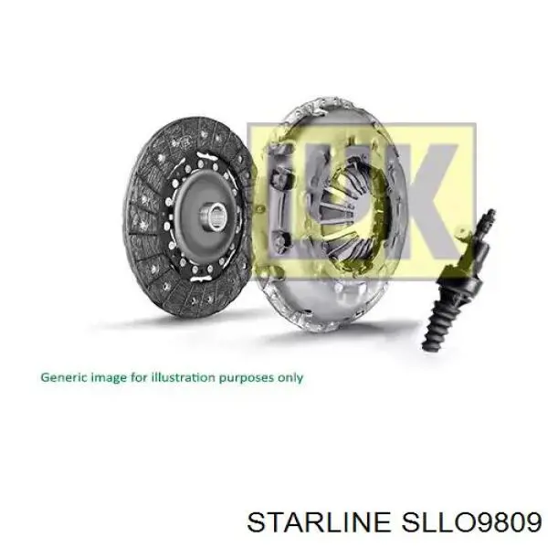 Вижимний підшипник SLLO9809 Starline