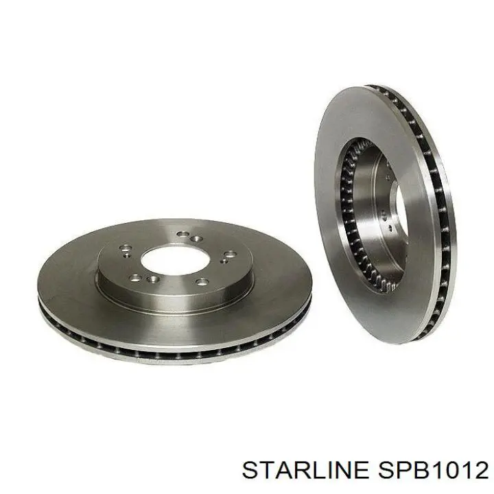 Гальмівні диски передні SPB1012 Starline