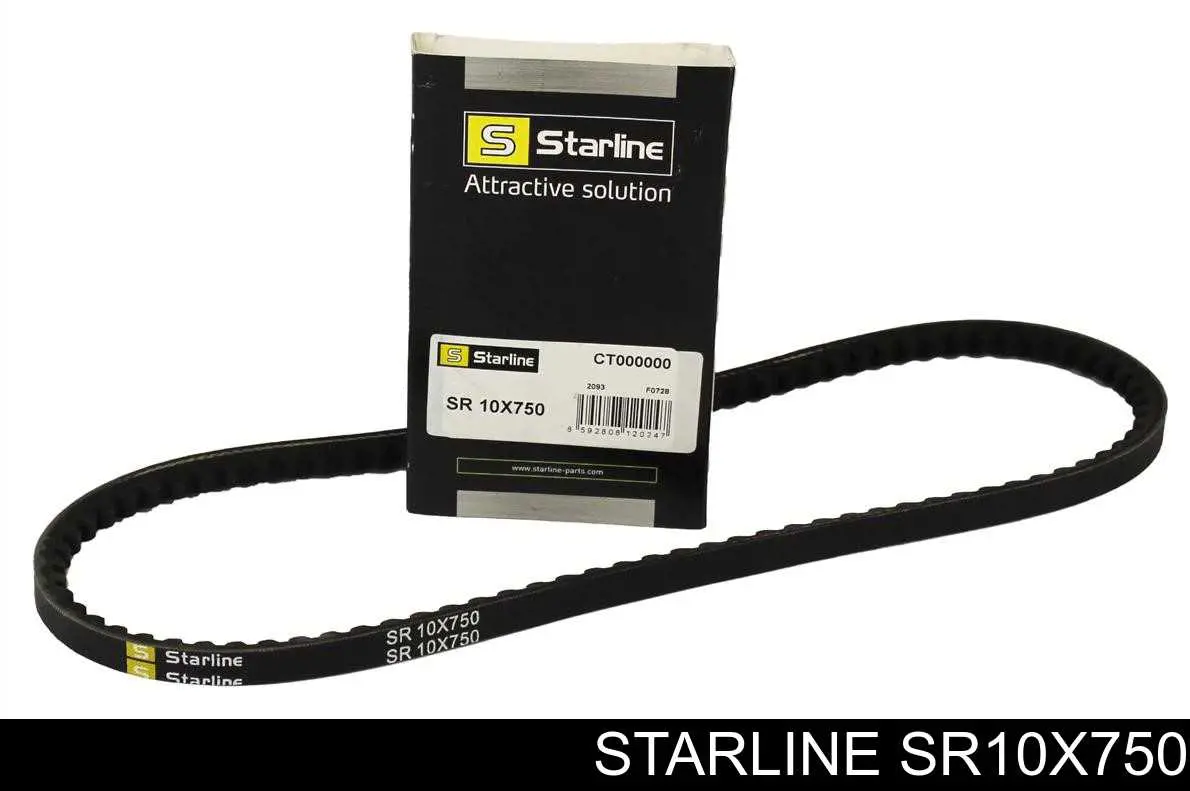 SR10X750 Starline Поліклиновий ремінь