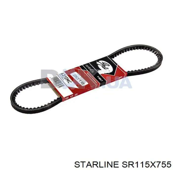 SR115X755 Starline ремінь приводний, агрегатів