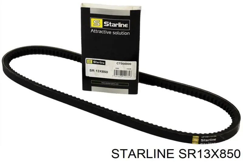 SR13X850 Starline Поліклиновий ремінь
