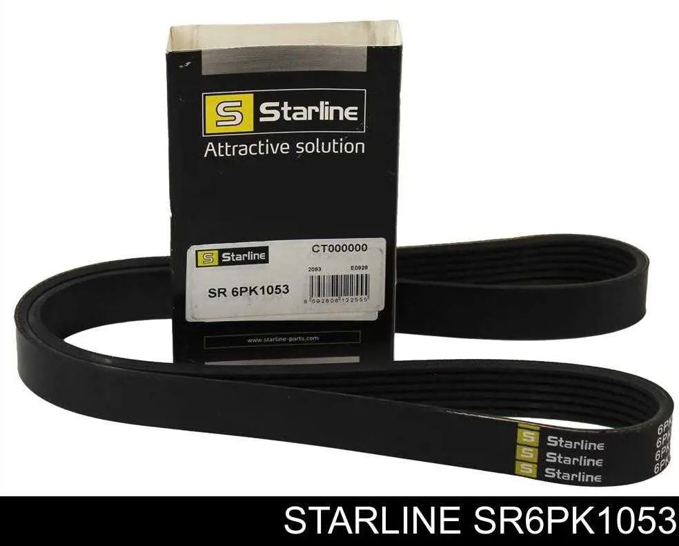 Купити SR6PK1053 Starline Ремінь генератора