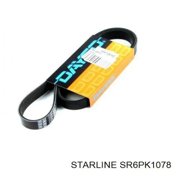 Клиновий ремінь Starline SR6PK1078 ціна, від 11.38 USD