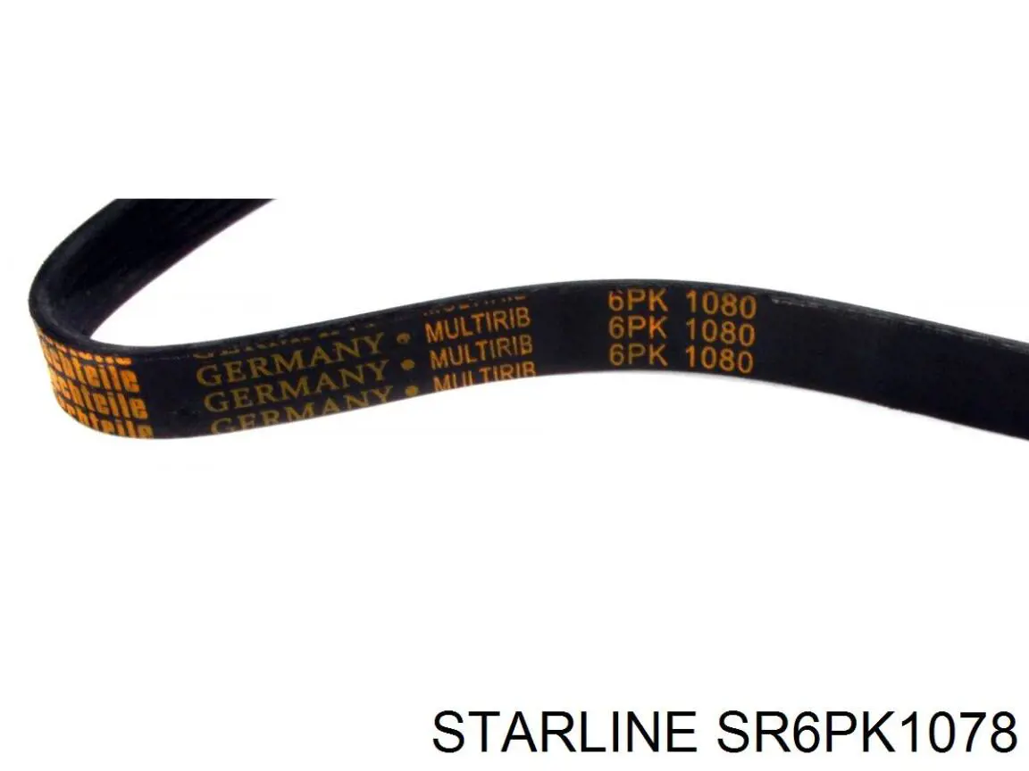 Ремінь генератора SR6PK1078 Starline