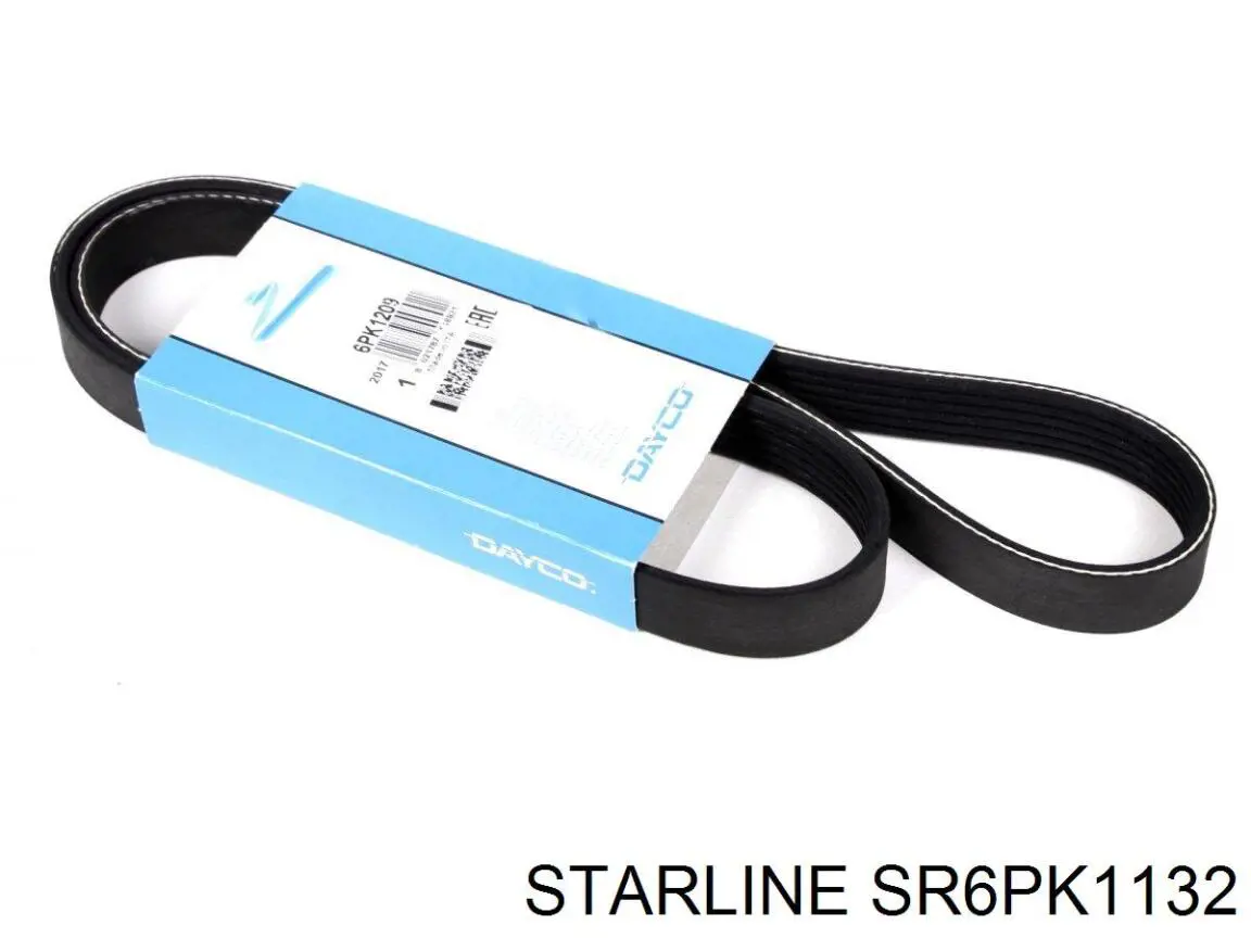 SR6PK1132 Starline ремінь приводний, агрегатів