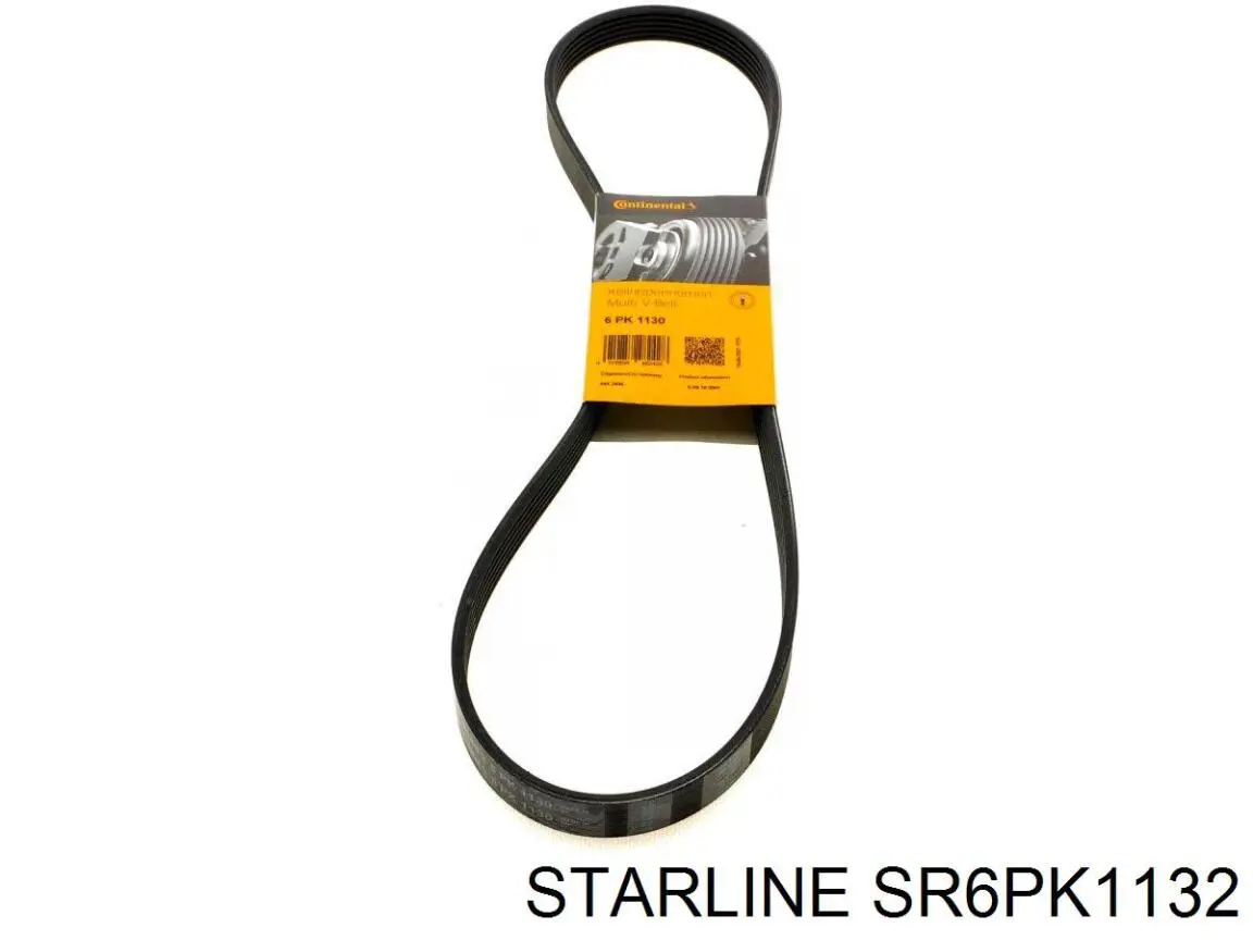 SR6PK1132 Starline Поліклиновий ремінь