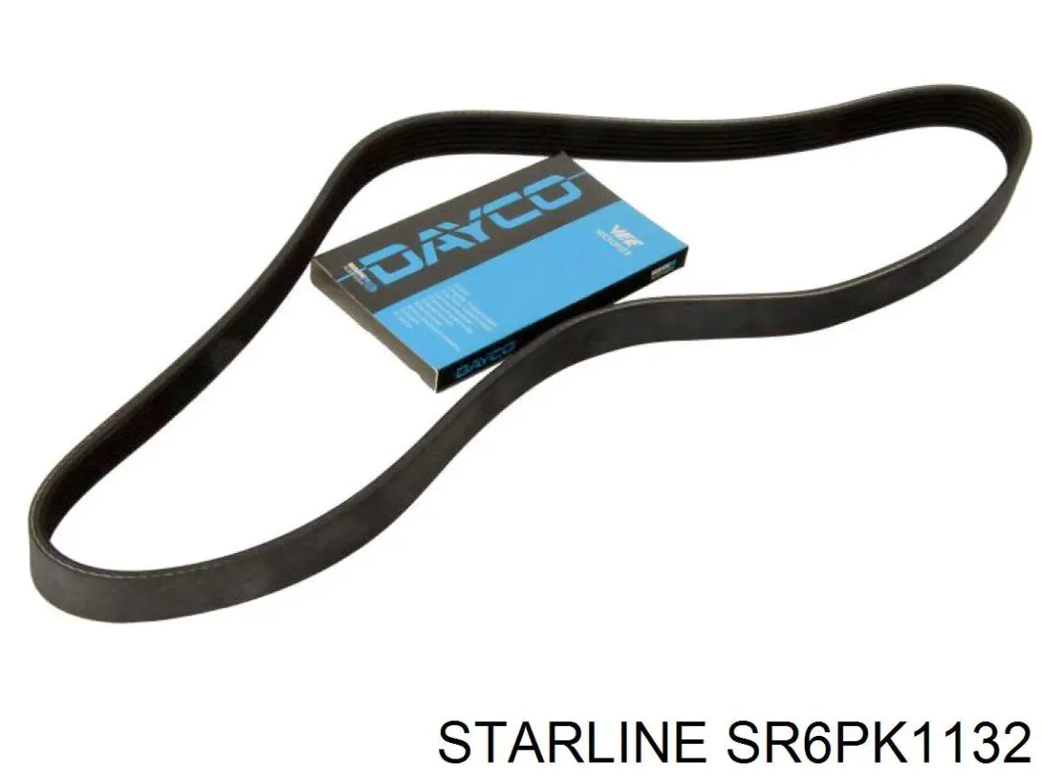 Клиновий ремінь Starline SR6PK1132 ціна, від 8.11 USD