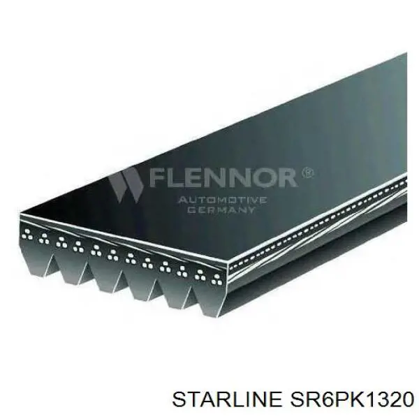 SR6PK1320 Starline ремінь приводний, агрегатів