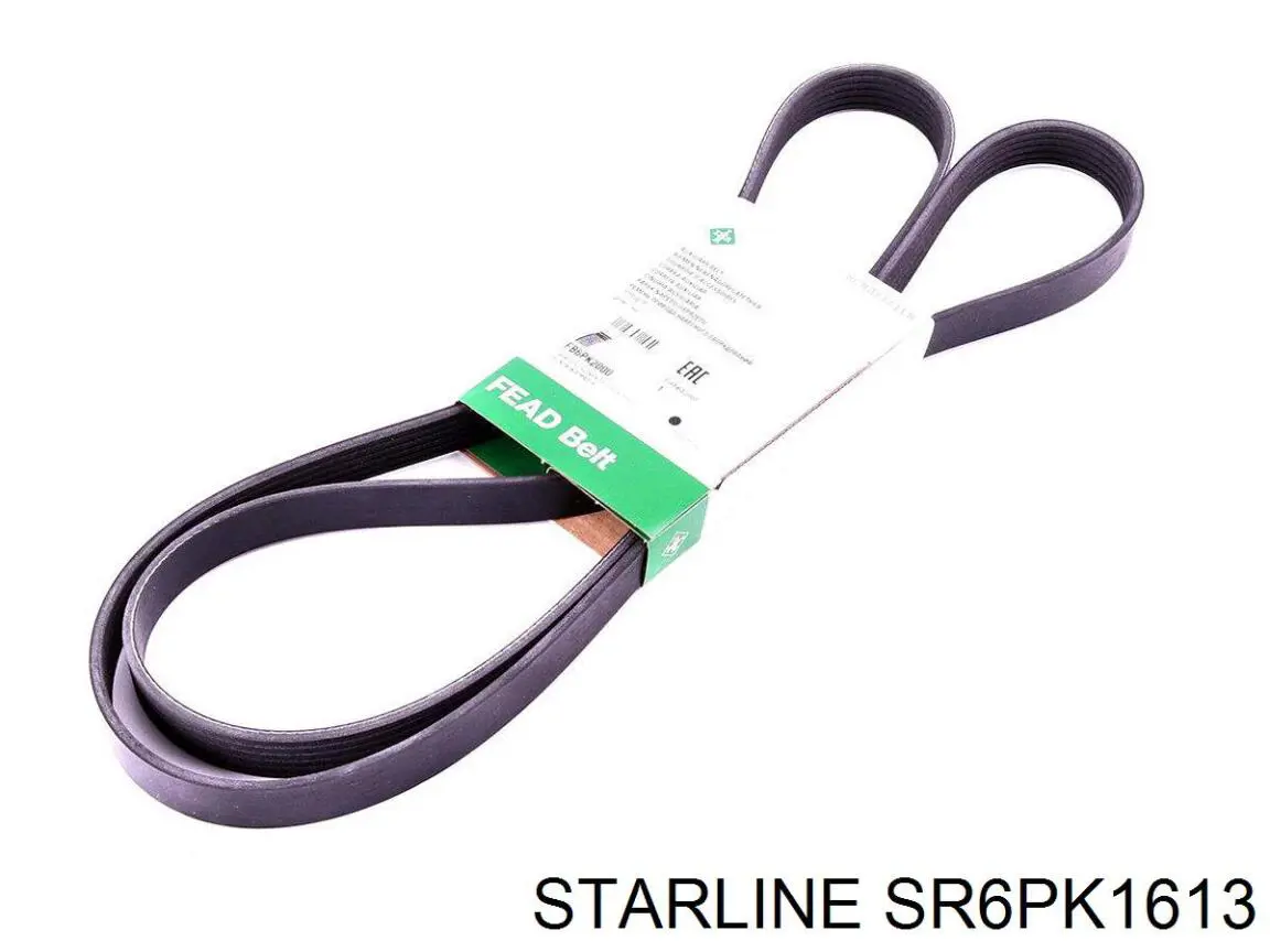 Клиновий ремінь Starline SR6PK1613 ціна, від 9.35 USD