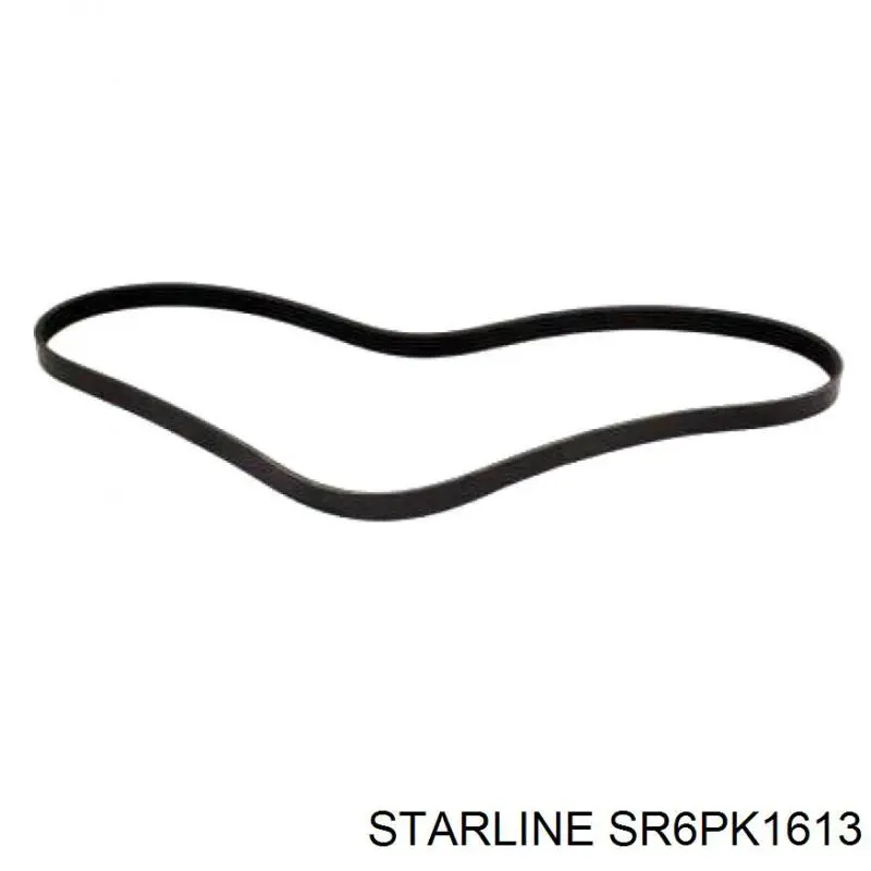 SR6PK1613 Starline Поліклиновий ремінь