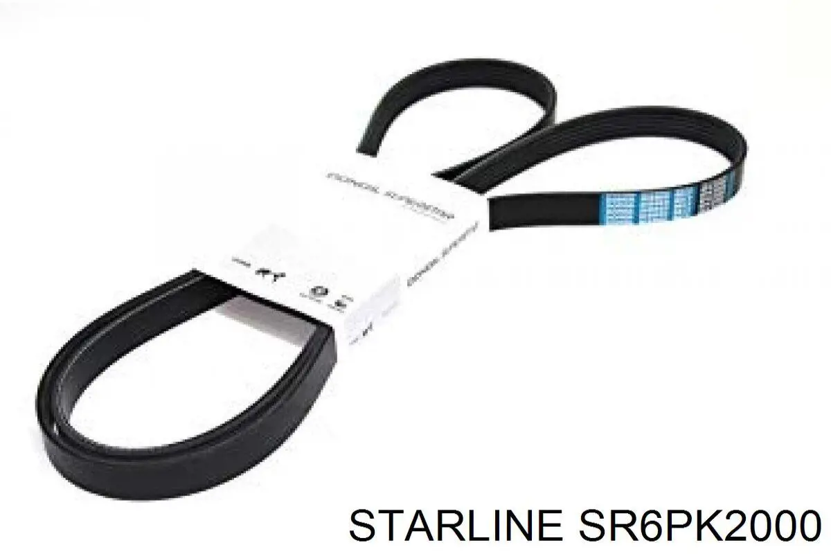 Ремінь генератора SR6PK2000 Starline