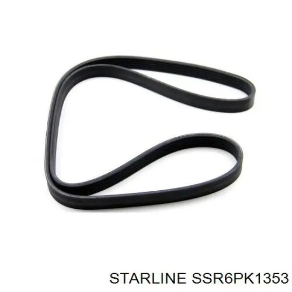 Ремінь приводний, агрегатів SSR6PK1353 Starline