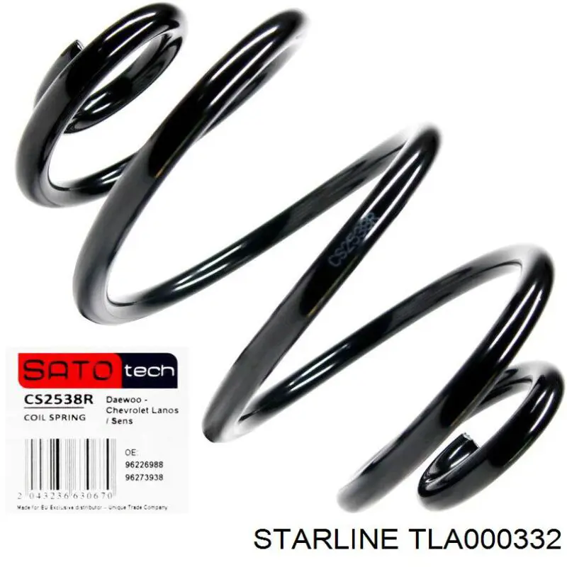 Амортизатор задній TLA000332 Starline