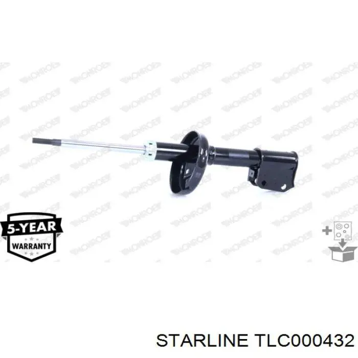 TLC000432 Starline амортизатор передній