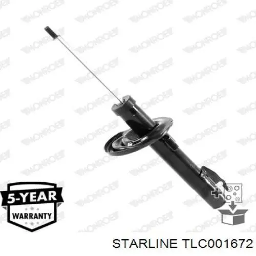 TLC001672 Starline амортизатор передній