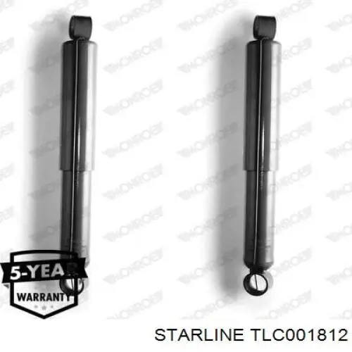 Амортизатор задній Starline TLC001812 ціна, від 21.68 USD