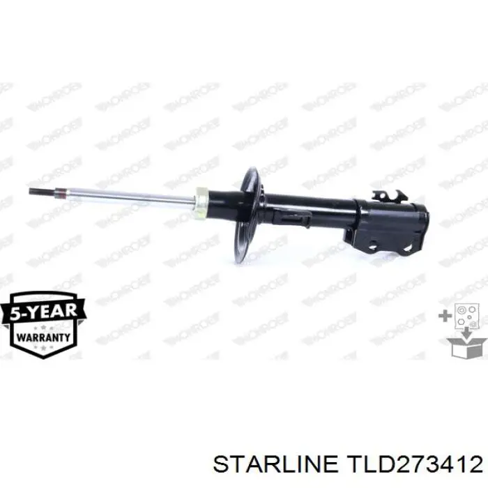 Амортизатор передній, правий TLD273412 Starline