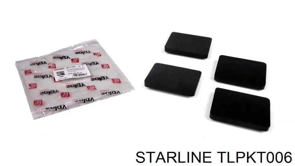 Чохол амортизатора переднього Starline TLPKT006