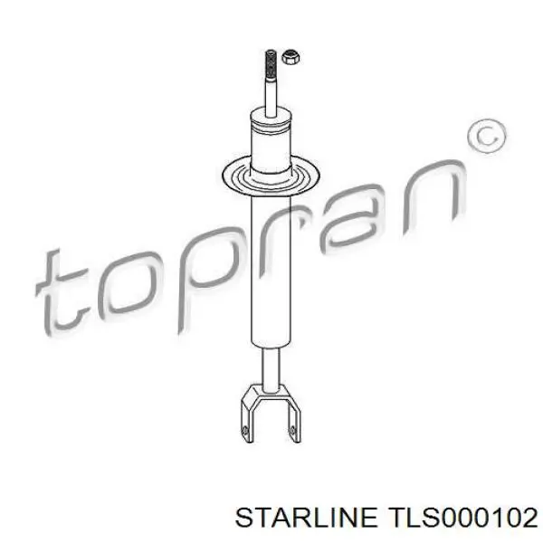 Амортизатор передній TLS000102 Starline