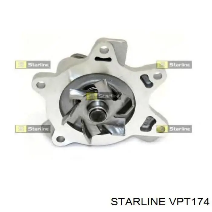 Помпа охолодження Starline VPT174 ціна, від 21.29 USD
