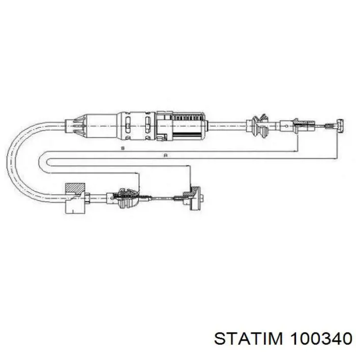 Зчеплення 100340 Statim