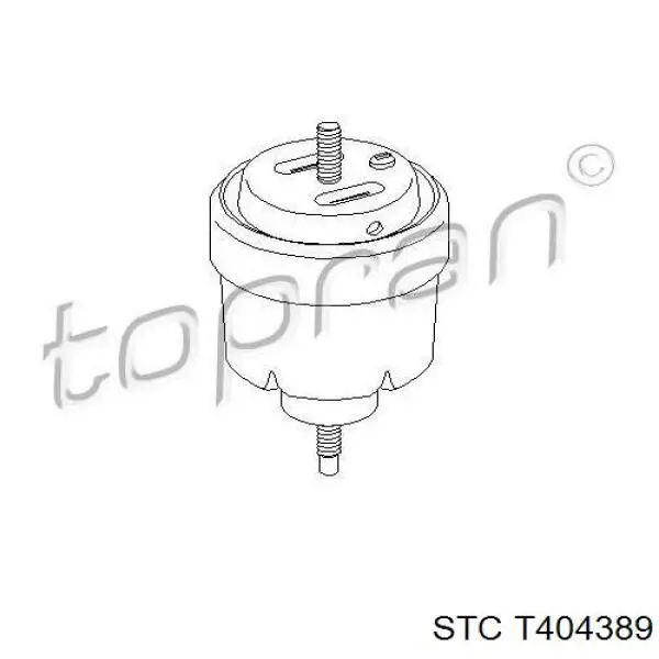 Подушка (опора) двигуна, права T404389 STC