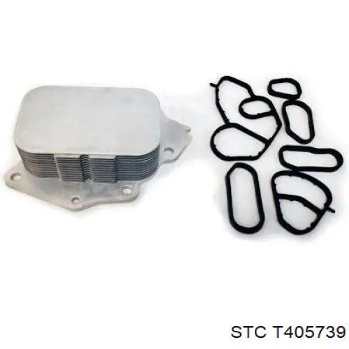 T405739 STC радіатор масляний (холодильник, під фільтром)