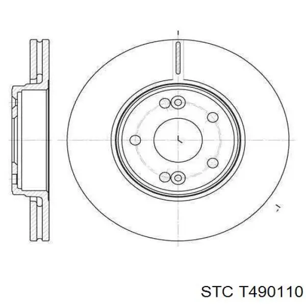 Купити T490110 STC Маточини передніх коліс