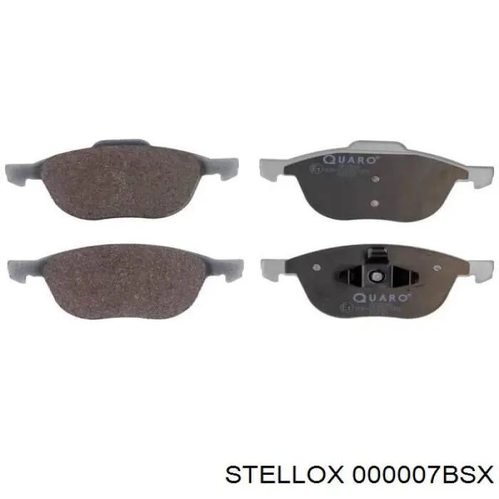 000007BSX Stellox Передні гальмівні колодки