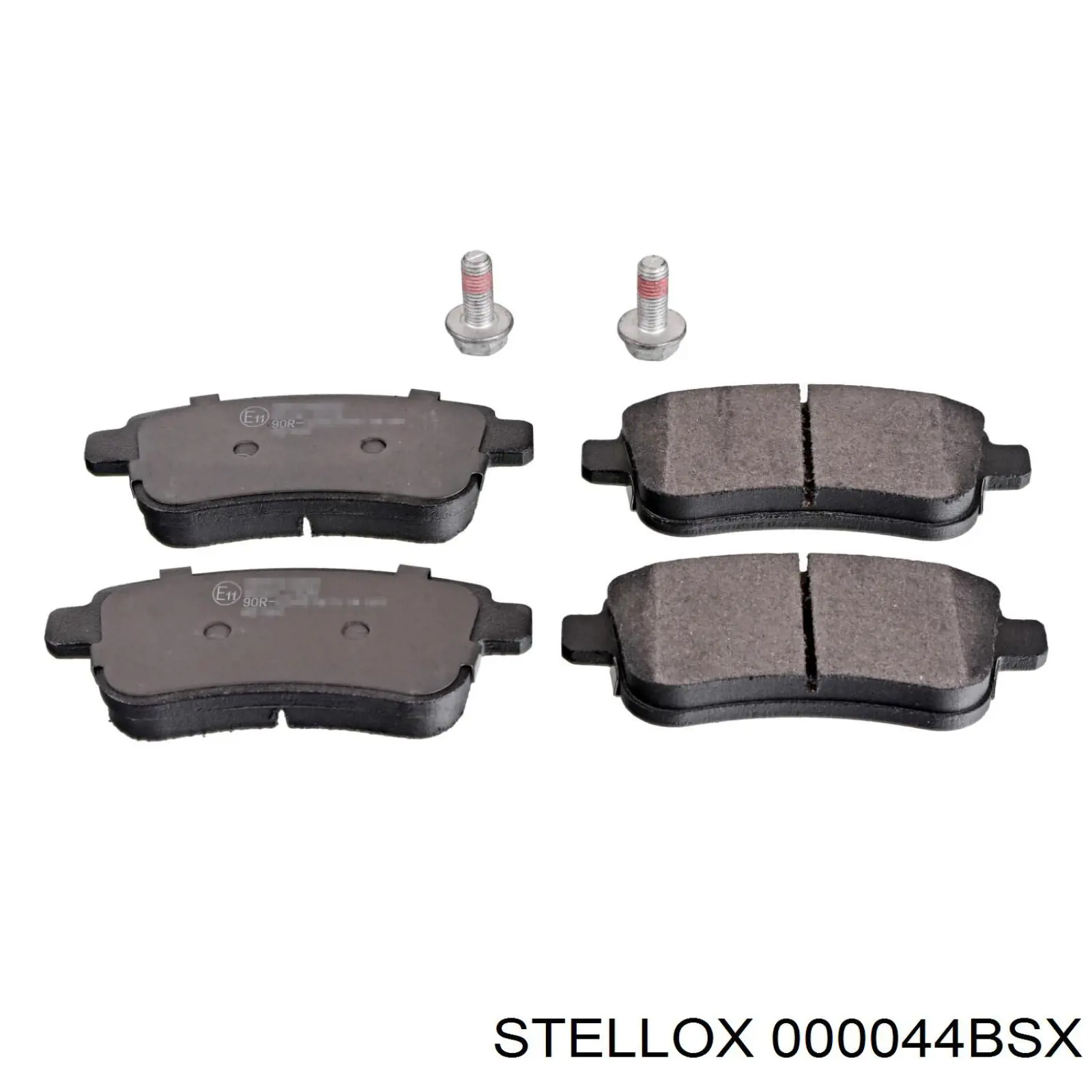 Колодки гальмові задні, дискові 000044BSX Stellox