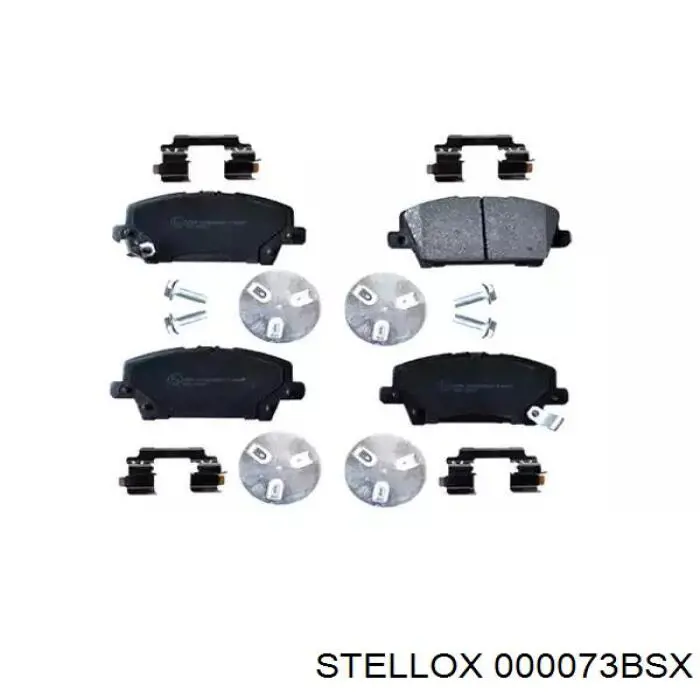 Гальмівні колодки Stellox 000073BSX ціна, від 22.88 USD