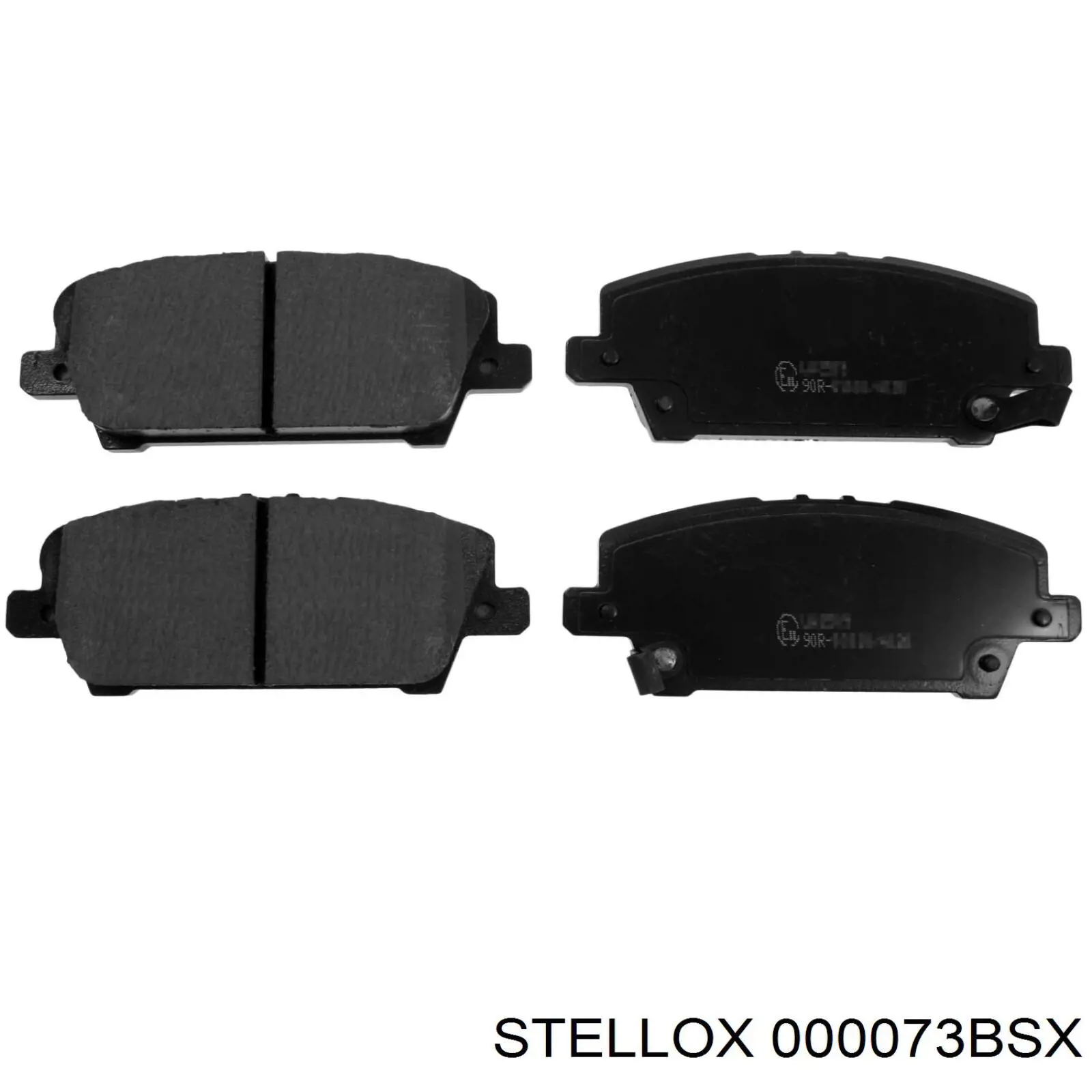 000073BSX Stellox Передні гальмівні колодки
