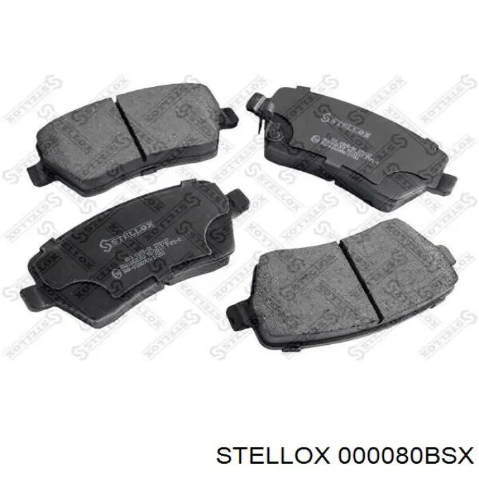 Тормозні колодки Stellox 000080BSX