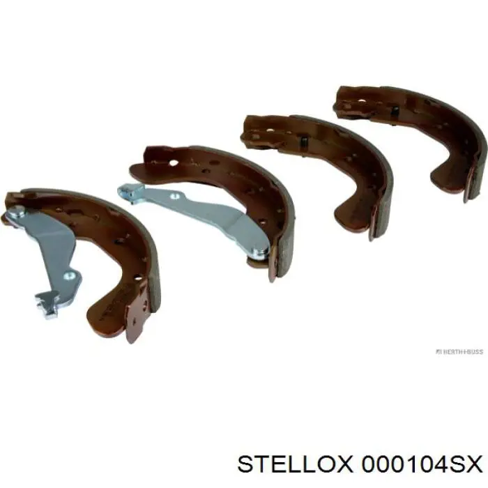 Колодки гальмові задні, барабанні Stellox 000104SX ціна, від 19.29 USD