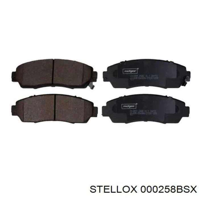 Тормозні колодки Stellox 000258BSX