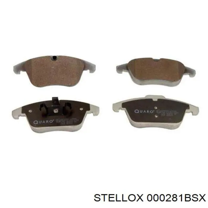 Гальмівні колодки Stellox 000281BSX ціна, від 41.44 USD