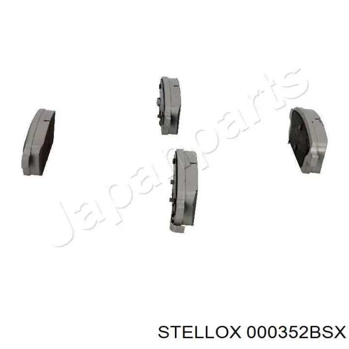 Купити 000352BSX Stellox Колодки гальмівні передні, дискові