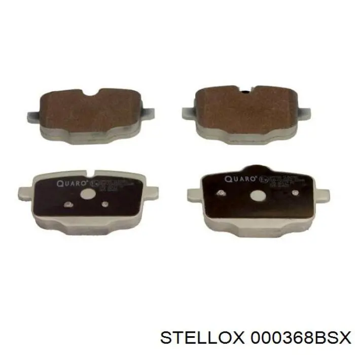 Задні гальмівні колодки 000368BSX Stellox